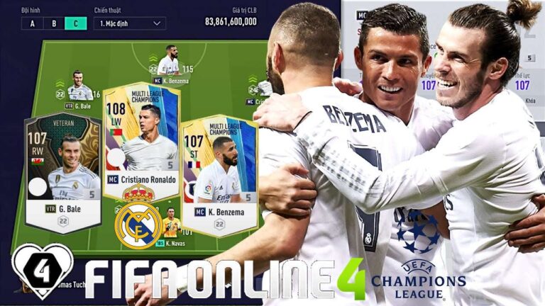 Đội hình Real Madrid FO4, Xây dựng đội hình Real Madrid mạnh nhất 2023