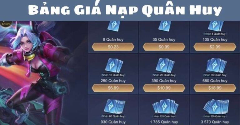 Bảng giá Quân Huy mới nhất hiện nay 03/2023