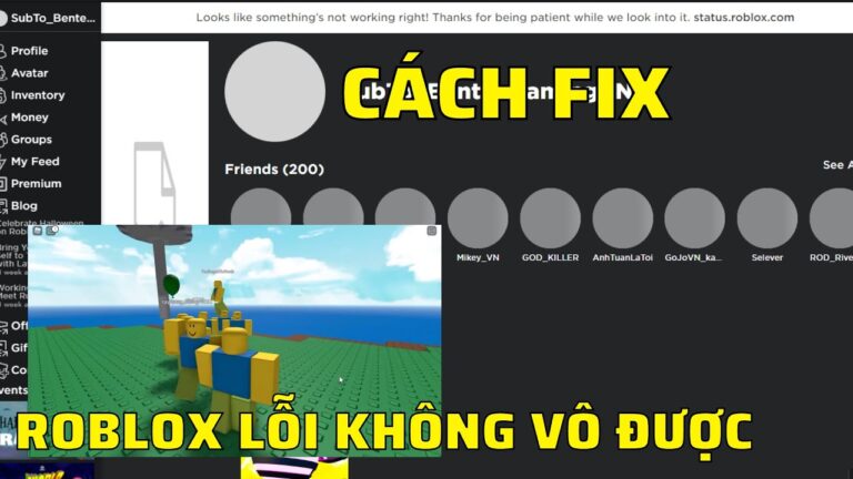 Cách khắc phục Roblox bị lỗi không vào được trên pc, điện thoại