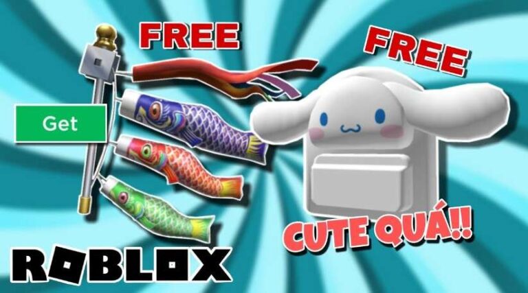 Cách lấy đồ Free trong Roblox nhận 100% miễn phí 04/2023