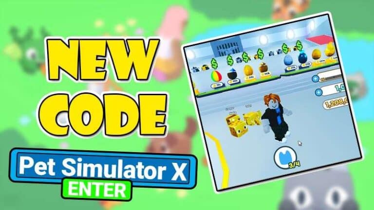 Code Pet Simulator X 🐾 mới nhất 2023, Cách nhập Codes