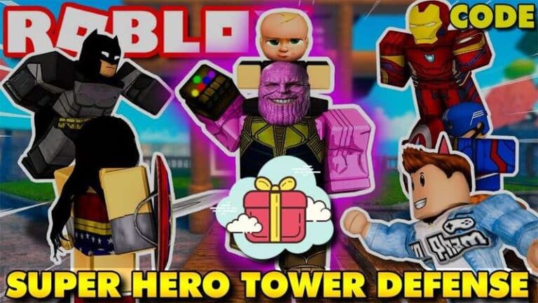 Code Superhero Tower Defense mới nhất 2022, Cách nhập code