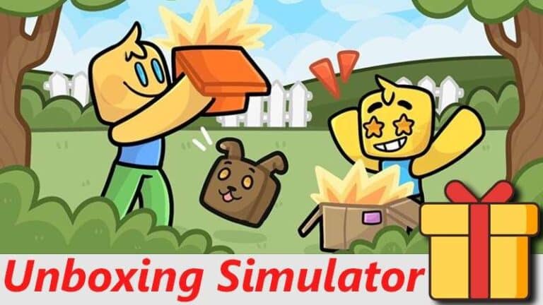 Code Unboxing Simulator mới nhất 03/2023, Cách nhập Codes