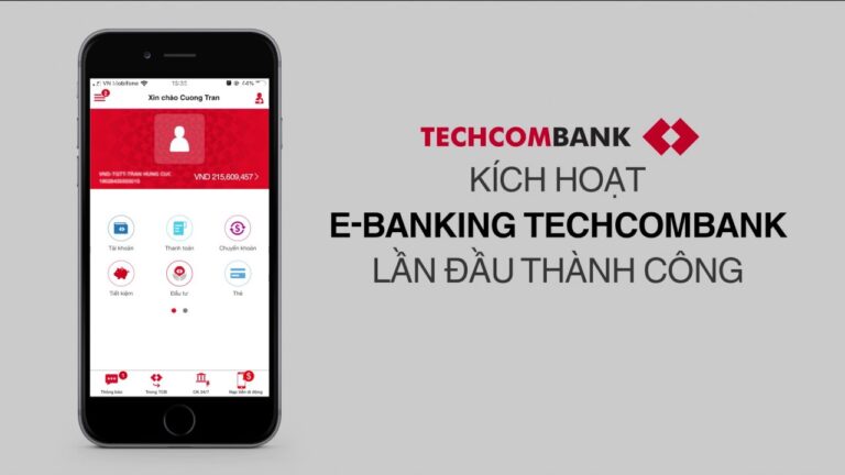 Hướng dẫn đăng nhập ứng dụng Techcombank Mobile đơn giản