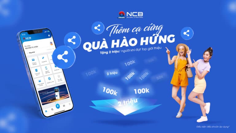 1 bản ghi Cách đăng ký NCB Online Banking nhanh chóng