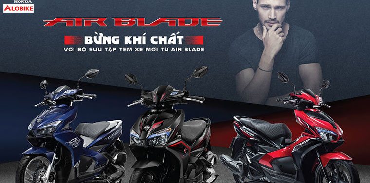 Bảng giá xe Air Blade 2019 mới nhất, các màu ab 2019 được yêu thích