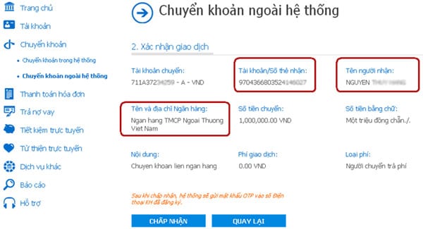 Cách chuyển tiền từ ngân hàng Vietinbank qua điện thoại cực dễ