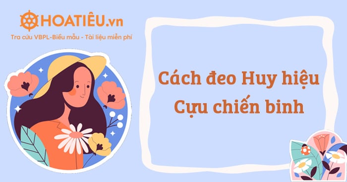 Cách đeo Huy hiệu Cựu chiến binh