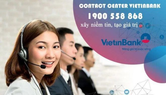 Hotline chăm sóc khách hàng của Vietinbank hỗ trợ 24/7