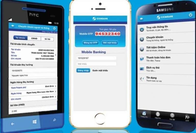 Hướng dẫn đăng nhập app Eximbank cho người mới