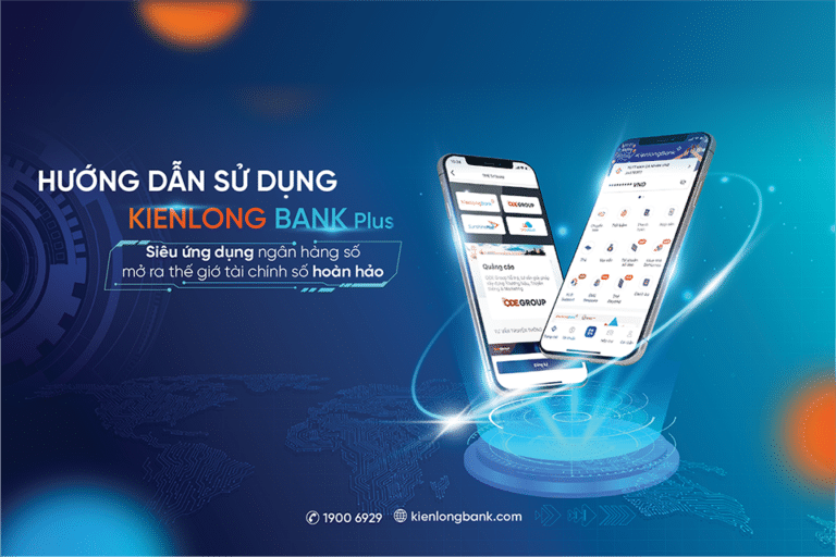 Hướng dẫn đăng nhập app Kiên Long Bank Plus