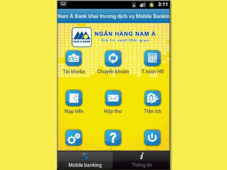 Khắc phục lỗi Open Banking Nam A Bank không chuyển được tiền